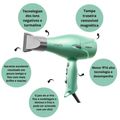 Secador Taiff Fox 3 Soft Green 2200w 220v