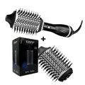 Kit Taiff Tourmaline Escova Secadora 1200w 127v + Refil Oval