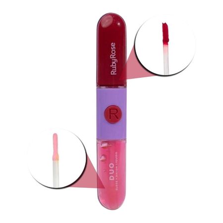 Gloss-+-Batom-Líquido-Duo-Ruby-Rose-Ld09-9,6g--2