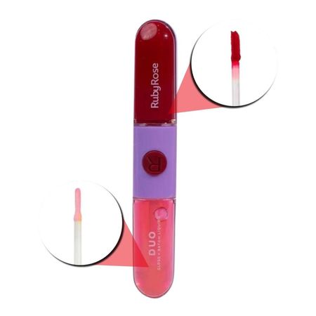 Gloss-+-Batom-Líquido-Duo-Ruby-Rose-Ld12-9,6g--2