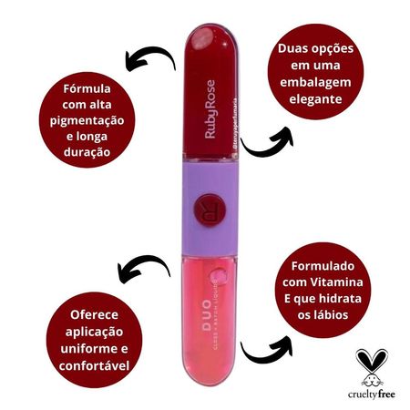 Gloss-+-Batom-Líquido-Duo-Ruby-Rose-Ld12-9,6g--3