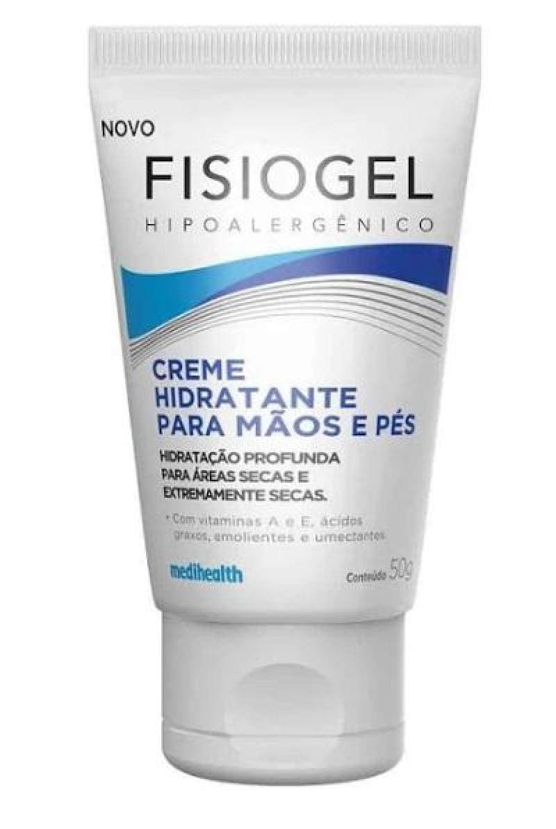 Fisiogel Creme Hidratante Mãos e Pés 50g