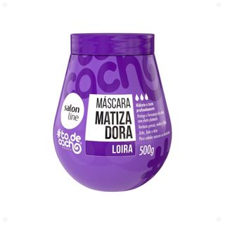 Máscara Matizadora Salon Line #todecacho Roxa Loira 500g