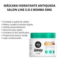 Máscara Hidratante Antiqueda Salon Line Sos Bomba 500g