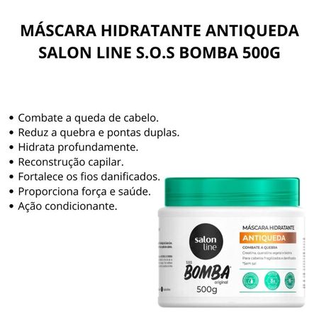 Máscara-Hidratante-Antiqueda-Salon-Line-Sos-Bomba-500g--2