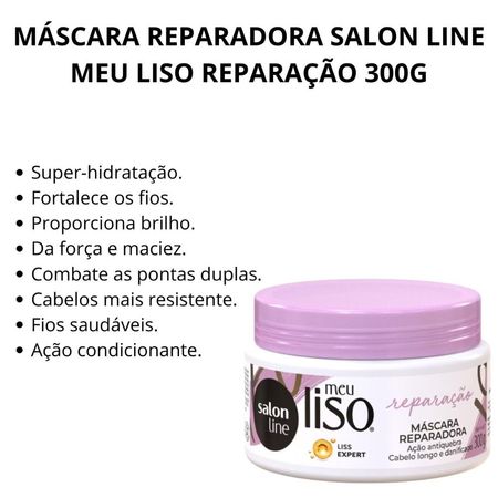 Máscara-Reparadora-Salon-Line-Meu-Liso-Reparação-300g--2