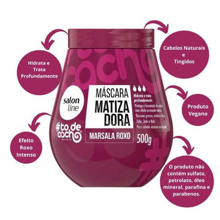 Máscara-Matizadora-Salon-Line-#todecacho-Marsala-Roxo-500g--2