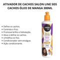 Ativador de Cachos Salon Line Sos Cachos Óleo de Manga 300ml