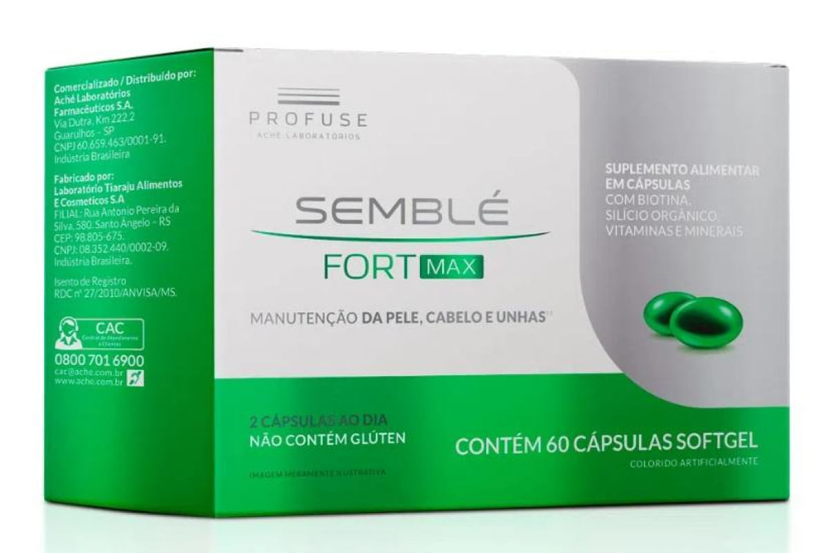 Semblé Fort Max Profuse 60 caps