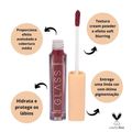 Batom Líquido Soft Blur Ruby Rose Glass Bg05 3,3ml