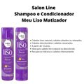 Shampoo + Condicionador Salon Line Meu Liso Matizador