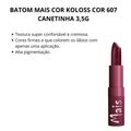 Batom Mais Cor Koloss Cor 607 Canetinha 3,5g