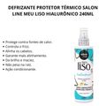 Spray Defrizante Protetor Térmico Salon Line Meu Liso Hialurônico 240ml