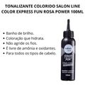 Tonalizante Colorido Salon Line Color Express Fun Rosa Power 100ml