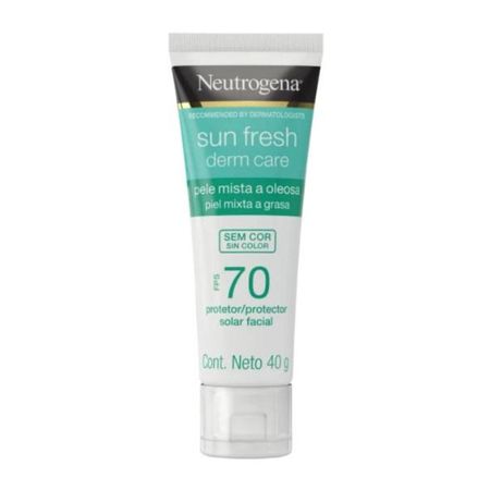 Protetor-Solar-Facial-Neutrogena-Sun-Fresh-Derm-Care-FPS70-Pele-Mista-a-Oleosa--40g--1