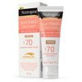 Neutrogena Sun Fresh Derm Care Protetor Solar Facial Com Cor FPS70 40g