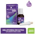 Melatonum Max Melatonina Sabor Menta 30ml Mantecorp