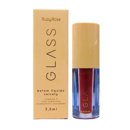 Batom-Líquido-Velvety-Ruby-Rose-Glass-Bg08-3,5ml--1