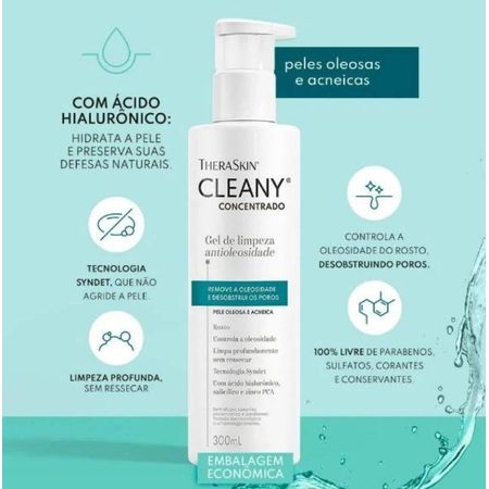 Cleany-Concentrado-Gel-de-Limpeza-Antioleosidade-Theraskin-300ml--2