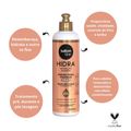Creme Para Pentear Salon Line Hidra 3 em 1 Óleo de Coco 300ml