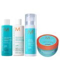 Kit Moroccanoil Curl - Shampoo 250ml + Condicionador 250ml + Mousse Definidor de Cachos 250ml + Máscara Reparadora 250g