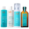 Kit Moroccanoil Curl - Shampoo 250ml + Condicionador 250ml + Mousse Definidor de Cachos 250ml + Óleo Original 100ml