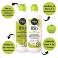 Kit Salon Line Meu Liso Escudo Antiporosidade: Shampoo e Condicionador 300ml