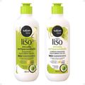 Kit Salon Line Meu Liso Escudo Antiporosidade: Shampoo e Condicionador 300ml