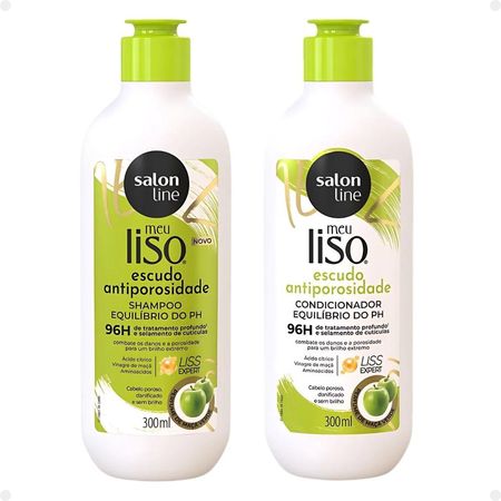 Kit-Salon-Line-Meu-Liso-Escudo-Antiporosidade:-Shampoo-e-Condicionador-300ml--1