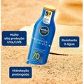 Protetor Solar Nivea Sun Protect Hidrata FPS70 200ml
