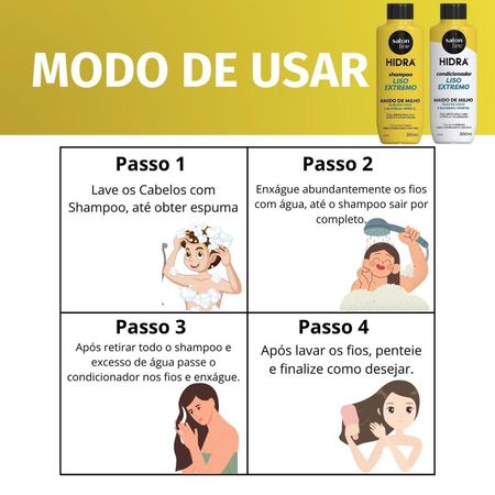 Kit-Salon-Line-Hidra:-Shampoo-+-Condicionador-Liso-Extremo--6
