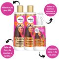 Salon Line Sos Cachos De Repente Pronta!- Shampoo + Condicionador + Creme Fluido