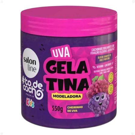 Kit-Salon-Line-Kids-4-Gelatina:-Melão,-Maracujá,-Uva-e-Melancia--5