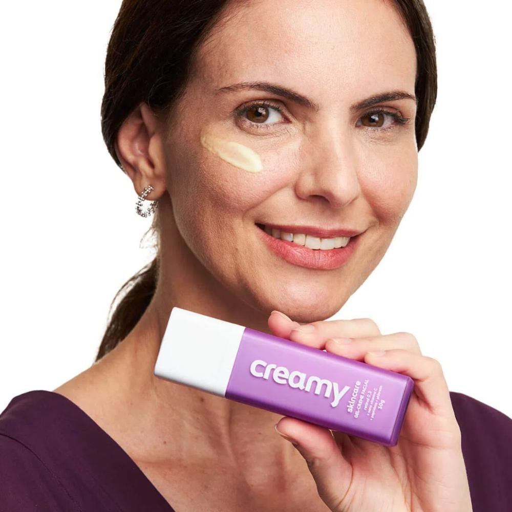 Gel-creme Retinol 0,3 Creamy Skincare Antirrugas Concentrado 30g