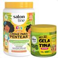Kit Completo Salon Line Kids: 4 Cremes e 4 Gelatinas