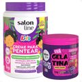 Kit Completo Salon Line Kids: 4 Cremes e 4 Gelatinas