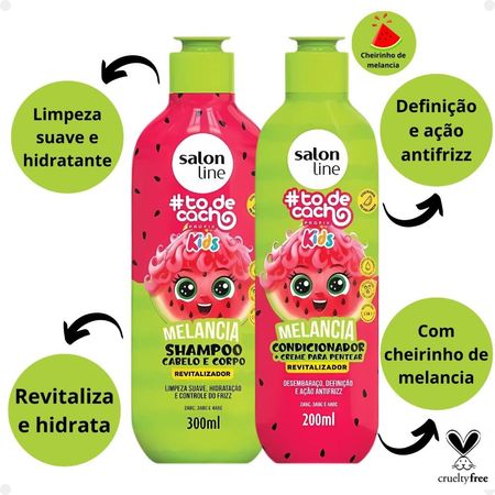 Kit-Salon-Line-Kids-#todecacho:-Shampoo-e-Condicionador-Melancia--5