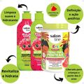 Kit Salon Line Kids: Shampoo + Condicionador + Creme para Pentear Melancia