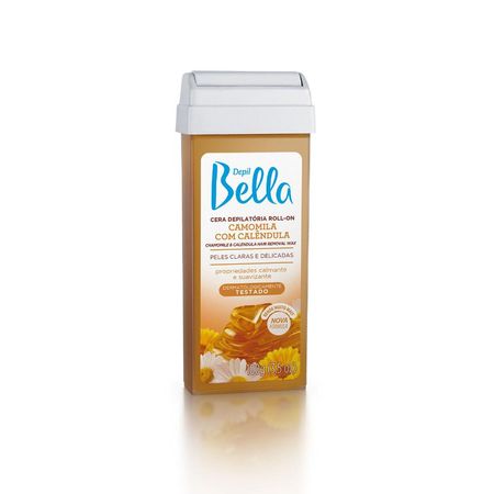 Depil-Bella-Cera-Depilatória-Roll-On-Camomila-com-Calêndula-100g--1
