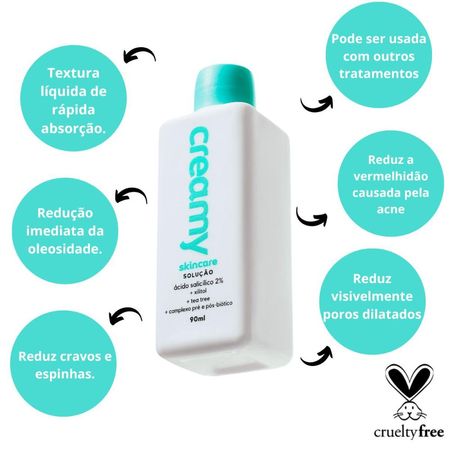 Tônico-Antiacne-Creamy-Skincare-Ácido-Salicílico-2%-90ml--4
