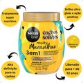 Creme de Tratamento 3 em 1 Salon Line Multy Maravilhas Cachos dos Sonhos Banana e Óleo de Rícino 1Kg