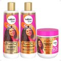 Kit Salon Line Sos Cachos De Repente Pronta!: Shampoo + Condicionador + Creme para Pentear