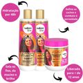Kit Salon Line Sos Cachos De Repente Pronta!: Shampoo + Condicionador + Creme para Pentear