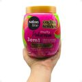 Creme de Tratamento 3 em 1 Salon Line Multy Poderosos Cachos dos Sonhos Melancia e Mix de Óleos 1Kg