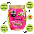 Creme de Tratamento 3 em 1 Salon Line Multy Poderosos Cachos dos Sonhos Melancia e Mix de Óleos 1Kg