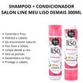 Shampoo + Condicionador Salon Line Meu Liso Demais 300ml