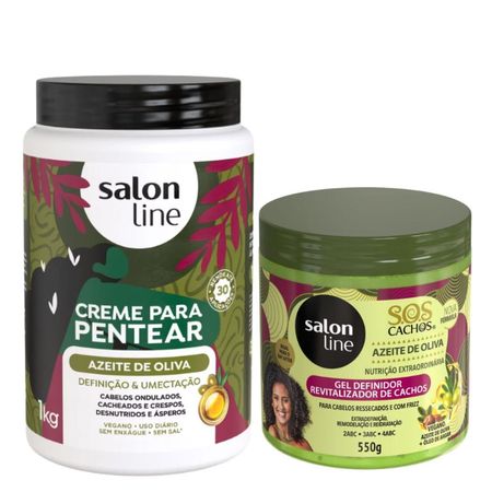 Kit-Salon-Line-Azeite-de-Oliva---Creme-Para-Pentear-+-Gel-Definidor--1