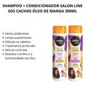 Kit Salon Line Sos Cachos Óleo de Manga - Shampoo + Condicionador