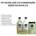 Kit Salon Line Sos Hidratação Azeite de Oliva