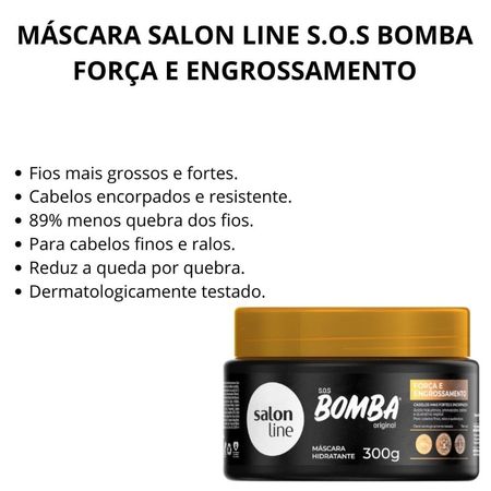 Máscara-Hidratante-Salon-Line-Sos-Bomba-Força-e-Engrossamento-300g--2